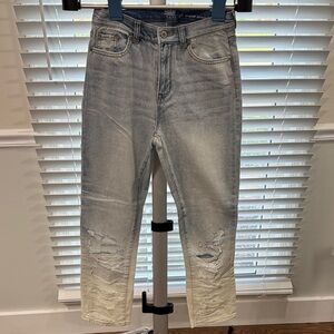 Soho Faded Light Blue Slim Straight Jeans